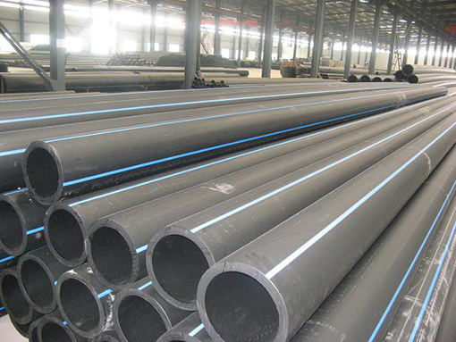 HDPE給水管廠(chǎng)庫(kù)展示